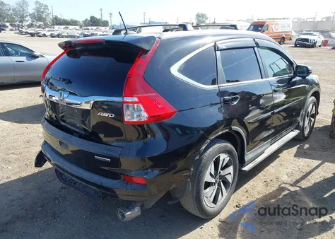 2016 Honda Cr-V Touring из США, поврежденный, VIN 5J6RM4H9XGL107730